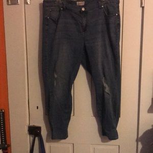 Crop Jeans Light Wash